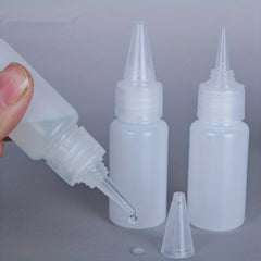 10PCS Semi Transparent Dispensing Bottles 10 20ml Easy Liquid Dispensing