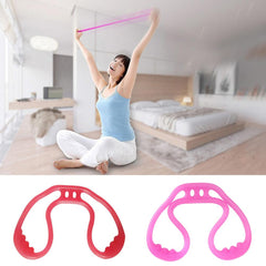 8 Shaped Resistance Bands for Yoga Stretching & Training
