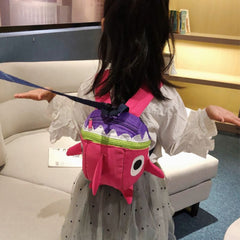 Kids Shark Backpack with Anti-Lost Leash