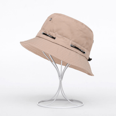 Unisex Solid Bucket Hat Foldable Lightweight Sunshade Boonie Hats