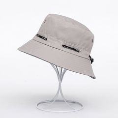 Unisex Solid Bucket Hat Foldable Lightweight Sunshade Boonie Hats