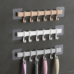 Maximize Kitchen Storage 6 Hook Wall Hangers