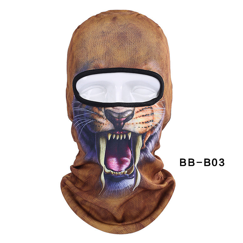 3D Animal Balaclava Mask for Music Festivals, Raves, Ski, Halloween