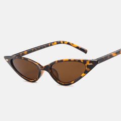 Triangle Cat Eye Sunglasses Retro Punk Vintage UV400 Sun Shades