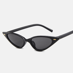 Triangle Cat Eye Sunglasses Retro Punk Vintage UV400 Sun Shades
