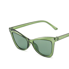 Y2K Cat Eye Sunglasses UV400 Sun Shades for Summer Beach Party