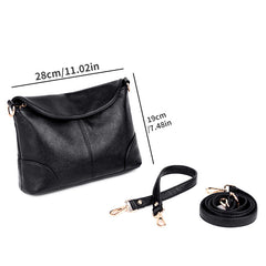 Middle Aged Mother Crossbody Bag Solid Single Shoulder Purse
