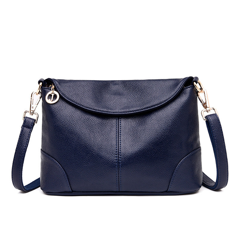 Middle Aged Mother Crossbody Bag Solid Single Shoulder Purse