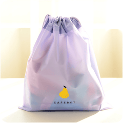 Drawstring Shopping Storage Bag Plastic Gym Beach Travel Sports Bag