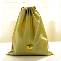 Drawstring Shopping Storage Bag Plastic Gym Beach Travel Sports Bag