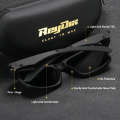 Men's Polarized Sports Sunglasses Colorful Film Dustproof Outdoor Travel Fishing