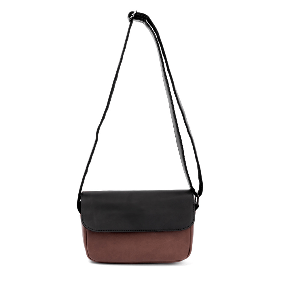 Men's Block Shoulder Bag Crossbody Bag Men's Daily Casual Flap Bag