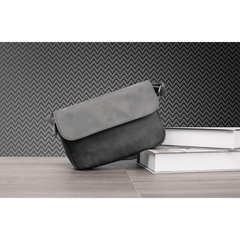 Men's PU Leather Shoulder Bag Casual Small Crossbody Bag