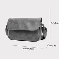 Men's PU Leather Shoulder Bag Casual Small Crossbody Bag