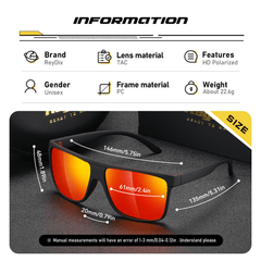 Casual Polarized Outdoor Sports Sunglasses Cycling Driving Sunglasses
