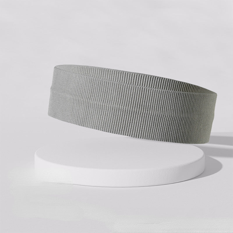 Solid Sports Sweatband Hair Band for Women Girl Running Yoga
