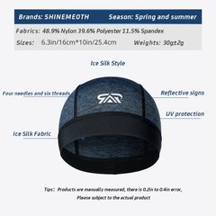 Cooling Helmet Liner Wicking Sweat Cycling Cap