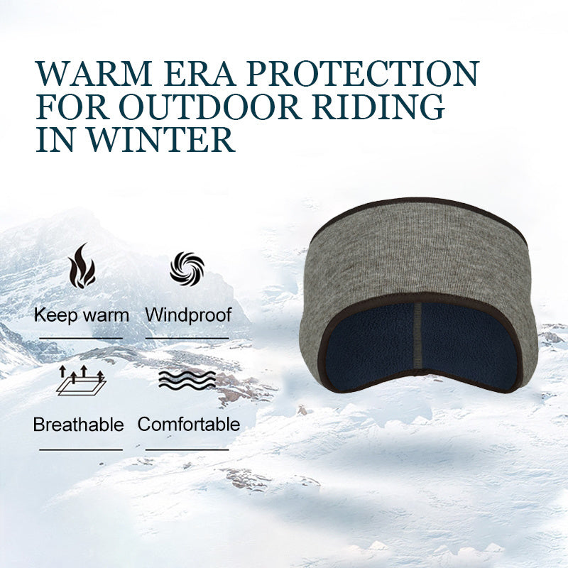 Fleece Earmuffs Headband Winter Sports Outdoor Headband