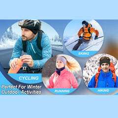 Fleece Earmuffs Headband Winter Sports Outdoor Headband