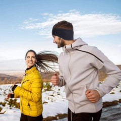 Winter Ear Muffs Running Headband Moisture Sweat Absorption Ski Sports Headband