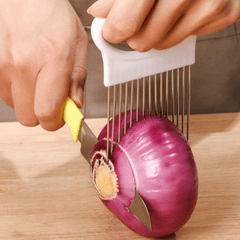 Stainless Steel Onion Fork Tomato Cutter Kitchen Accessories