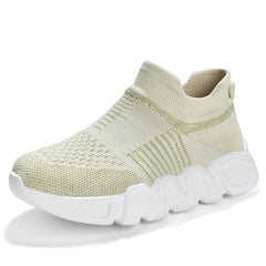 Breathable Slip On Sneakers for Kids Lightweight Shoes for Running