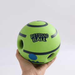 Interactive Squeaky Dog Toy Ball for Indoor Fun