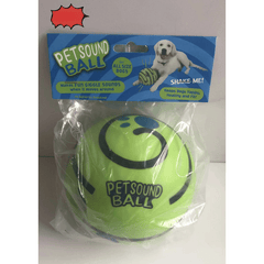Interactive Squeaky Dog Toy Ball for Indoor Fun