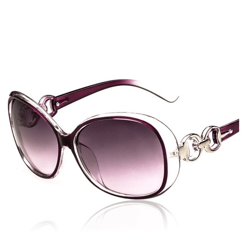 Women's Oval Sunglasses Gradient UV400 Sun Shades Glasses