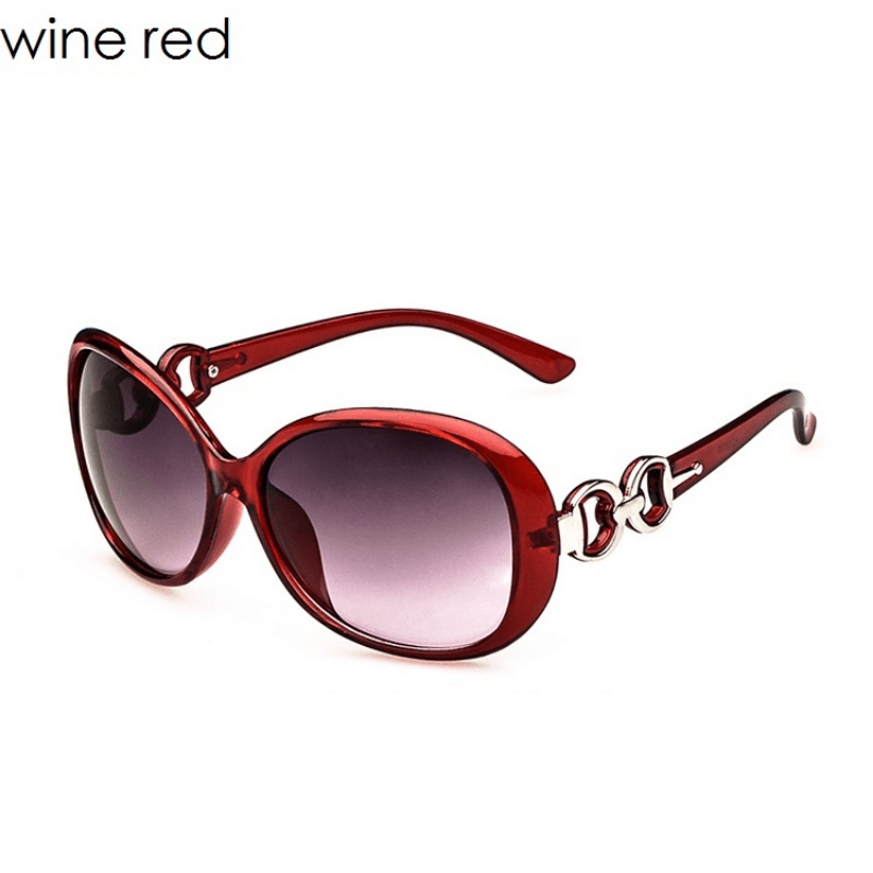 Women's Oval Sunglasses Gradient UV400 Sun Shades Glasses