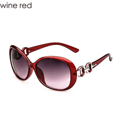 Women's Oval Sunglasses Gradient UV400 Sun Shades Glasses