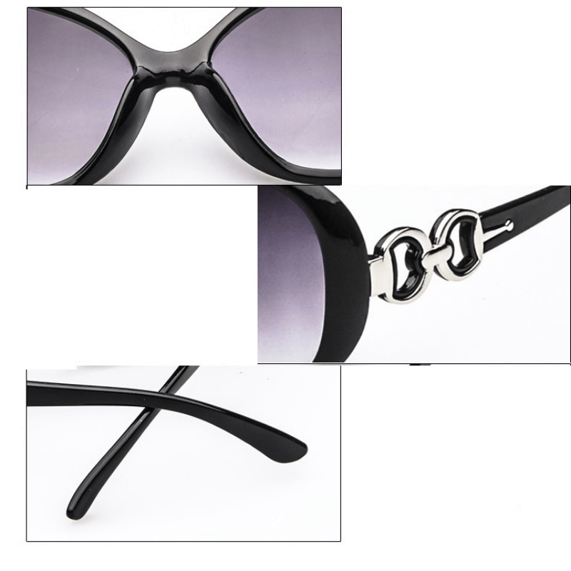 Women's Oval Sunglasses Gradient UV400 Sun Shades Glasses