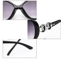Women's Oval Sunglasses Gradient UV400 Sun Shades Glasses