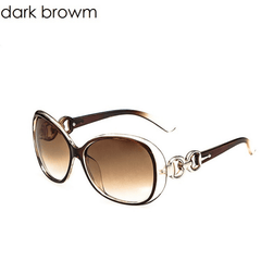 Women's Oval Sunglasses Gradient UV400 Sun Shades Glasses