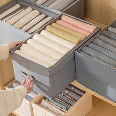Oxford Cloth Storage Box With Lid Quilt Clothing Blanket Pillow Storage