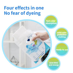 50pcs Anti Stain Laundry Tablets with Dye Trapping Technology