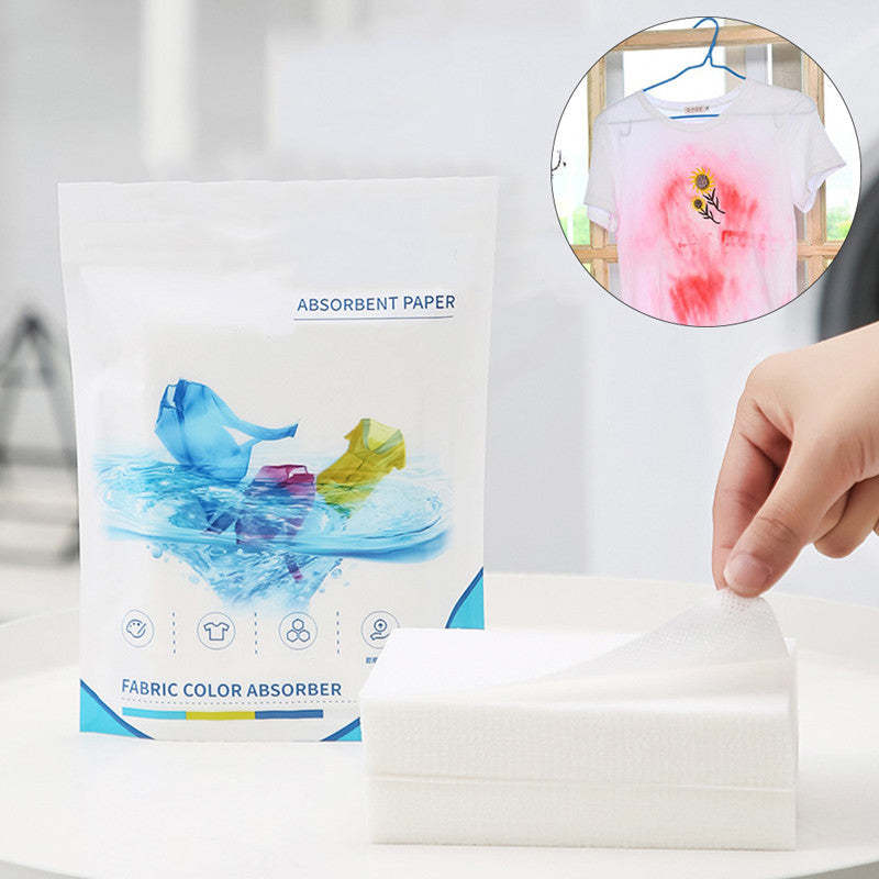 50pcs Anti Stain Laundry Tablets with Dye Trapping Technology