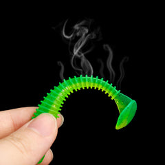 Soft Silicone Worms Baits Jigging Wobblers Fishing Lures 7