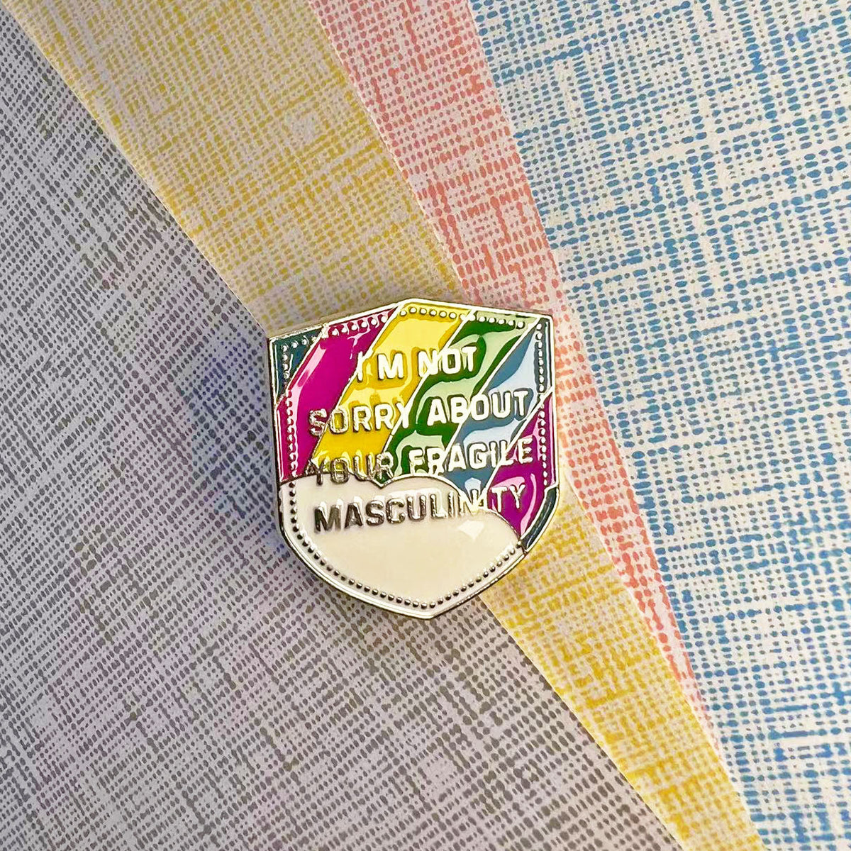 Pride Enamel Pin For Men Creative Pin For Men
