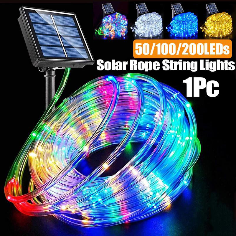 Outdoor Solar Rope Lights Waterproof Copper Wire Fairy Lights