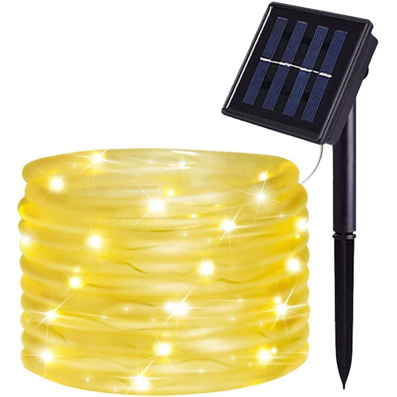 Outdoor Solar Rope Lights Waterproof Copper Wire Fairy Lights