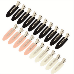 8pcs No Bend Hair Clips No Crease Styling Barrettes for Salon Hairstyle
