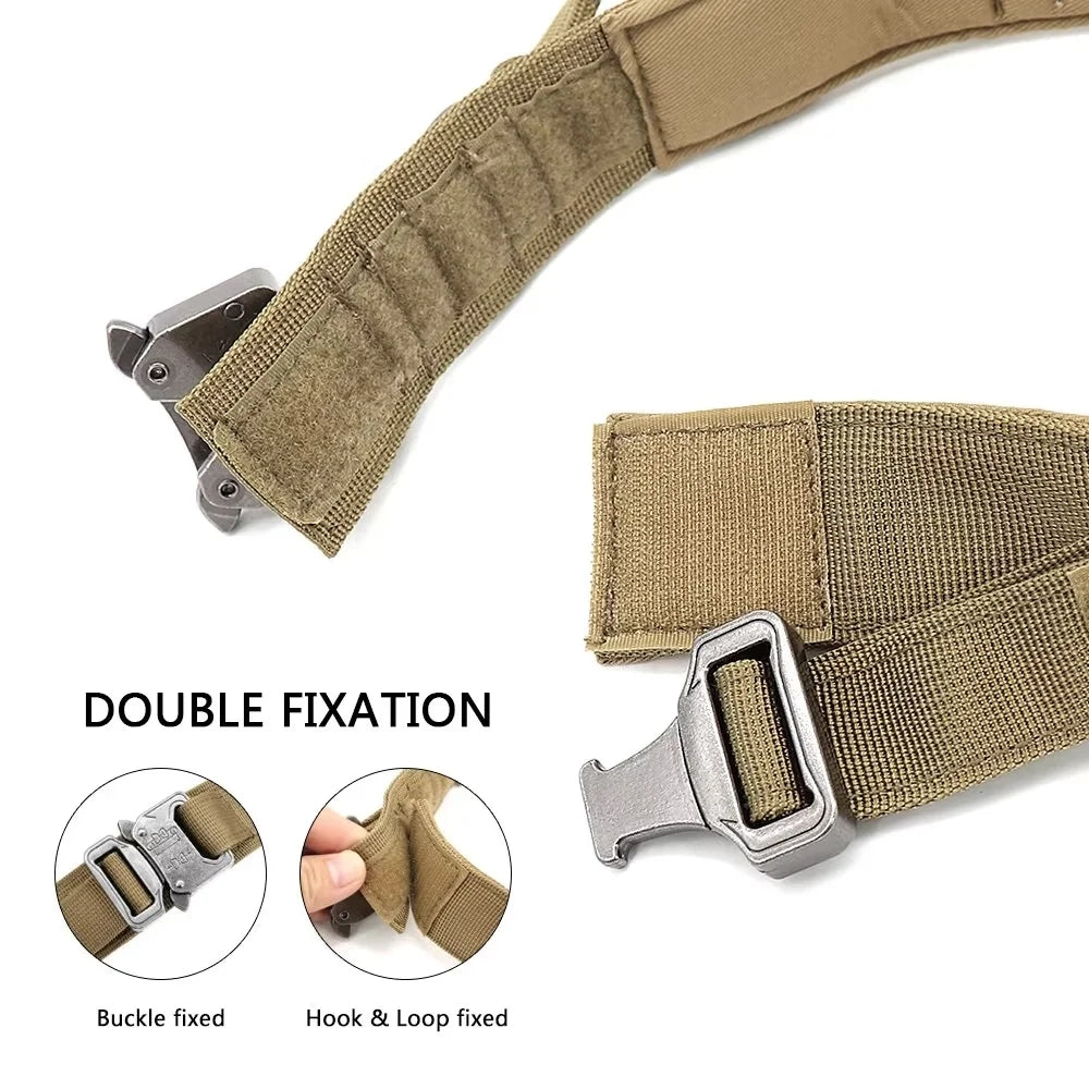 Tactical Dog Collar Medium and Large Dogs Military Nylon Adjustable Fit