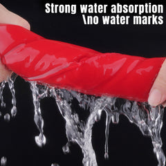 Absorbent Car Drying Towel Suede & Coral Velvet Double sided Car Cleaning Cloth