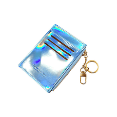 Y2K Holographic Coin Purse Keychain Mini Purse Bag Credit Card Holder