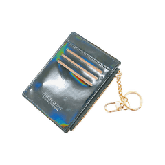 Y2K Holographic Coin Purse Keychain Mini Purse Bag Credit Card Holder