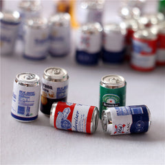 1:12 Scale Beer Bottles & Cans for Fairy Garden