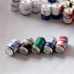 1:12 Scale Beer Bottles & Cans for Fairy Garden