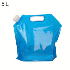 Portable Water Storage Bag Clear Handheld Mountaineering Travel Car Water Bag