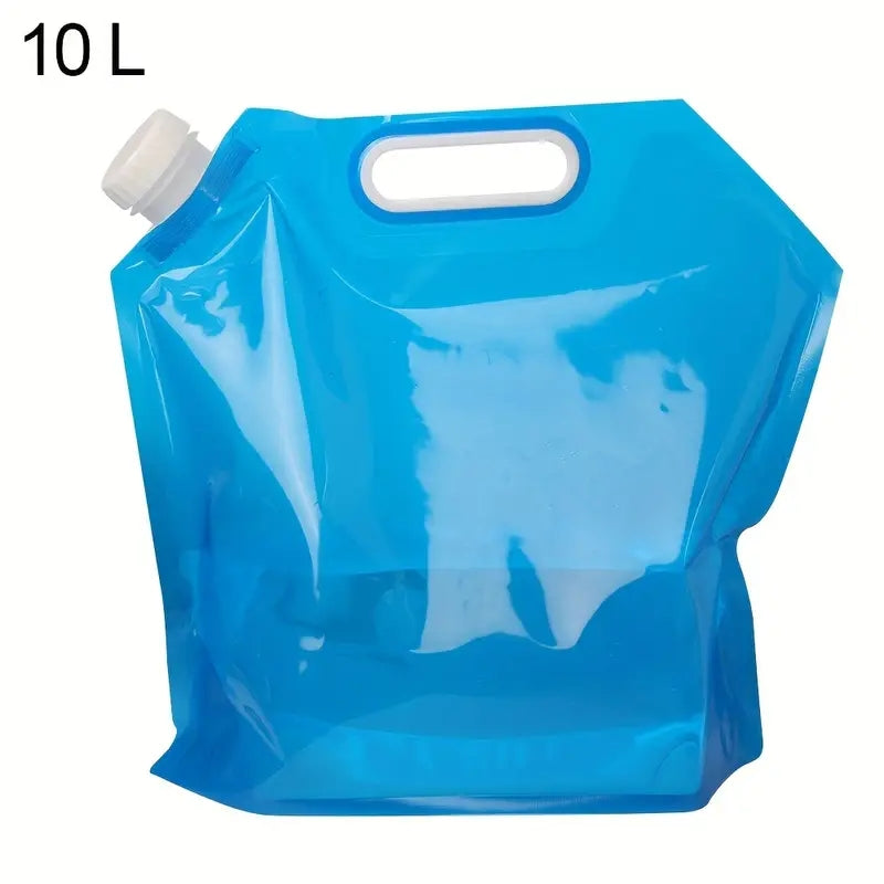 Portable Water Storage Bag Clear Handheld Mountaineering Travel Car Water Bag